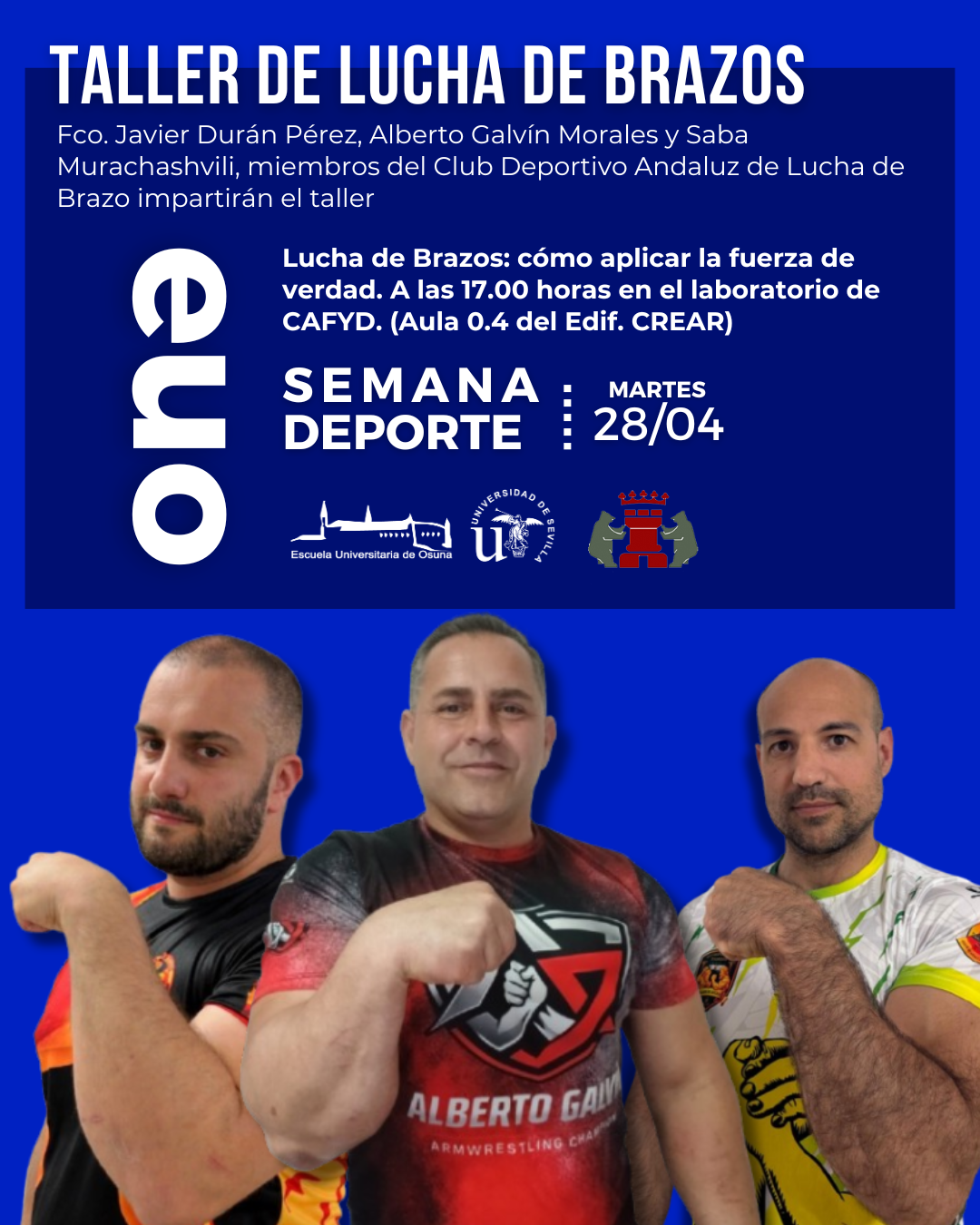 SEMANA DEPORTE EUO | 💪 Taller de Lucha de Brazos