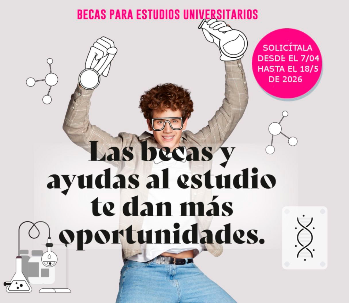 ¡¡Ya puedes solicitar la Beca MEC para el curso 2026/2027!!