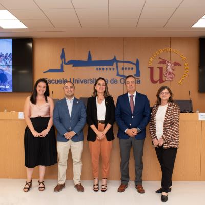 Acto de Graduación del Alumnado del MAES de la Escuela Universitaria de Osuna, Curso 2023/2024